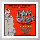 Dan Bern Winter Tour 2024 Poster (HH) (Voorkant)