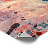 Dan Bern Winter Tour 2024 Poster (SO art) (Hoek)