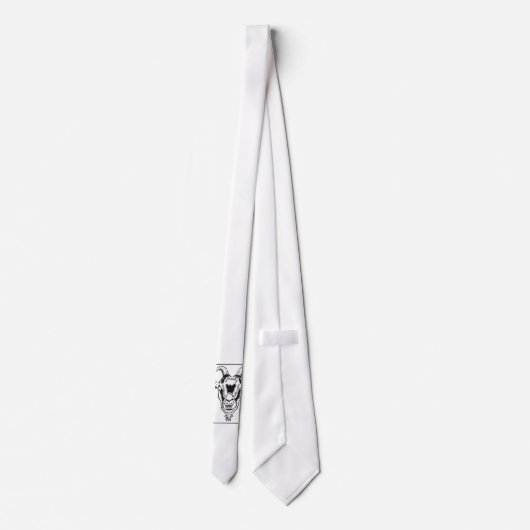 Dan Bilzerian's Goat Zeus Stropdas (Achterkant)