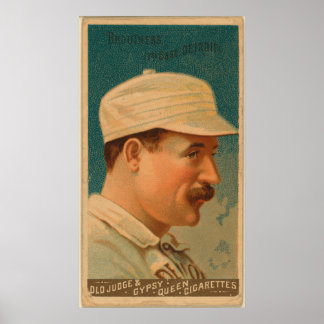 Dan Brouthers, Detroit Wolverines Poster