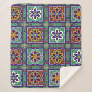 Dan-cheong. Traditionele Koreaanse tempelkunst.dan Sherpa Deken