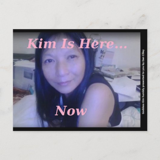 Dan Cilley Goddess Kim Briefkaart (Voorkant)