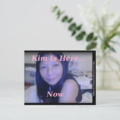 Dan Cilley Goddess Kim Briefkaart (Staand voorkant)