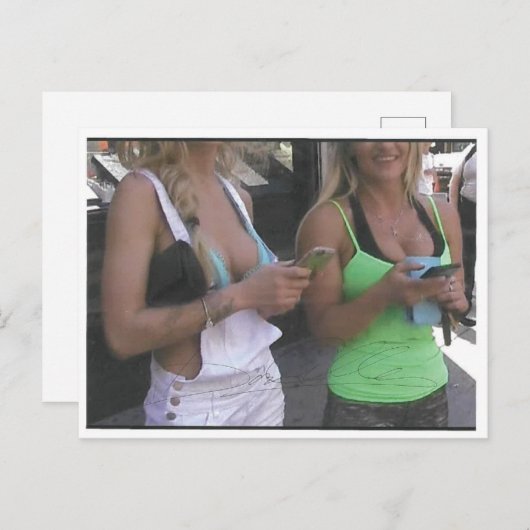 Dan Cilley Signature Briefkaart (Voorkant / Achterkant)