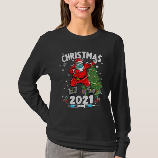 Dan Dance Kerstkerst T-shirt (Voorkant)