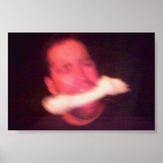 Dan en Dog Bone Poster
