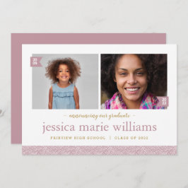 Dan en nu 2 Aankondiging van het Foto Afstuderen