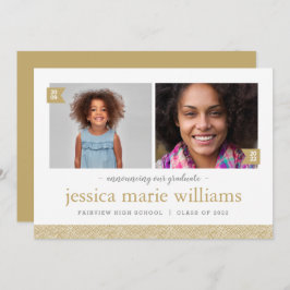 Dan en nu 2 Aankondiging van het Foto Afstuderen