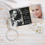 Dan en nu 2 foto-Memorial in het liefhebben van ge Sleutelhanger<br><div class="desc">Een elegante begrafenisherdenking van de sleutelhanger van het leven met twee speciale foto's. Ontworpen door: Thisnotme©</div>