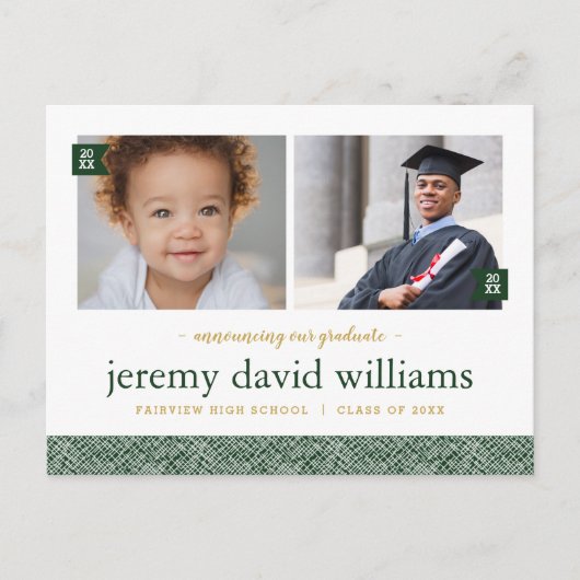 Dan en nu 2 Uitnodiging van de Partij van de Fotog (Voorkant)