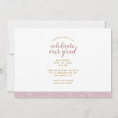 Dan en nu 2 Uitnodiging van de Partij van de Fotog (Achterkant)