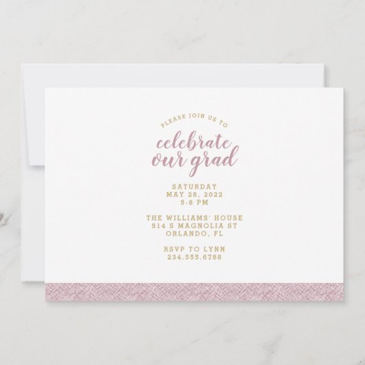 Dan en nu 2 Uitnodiging van de Partij van de Fotog (Achterkant)