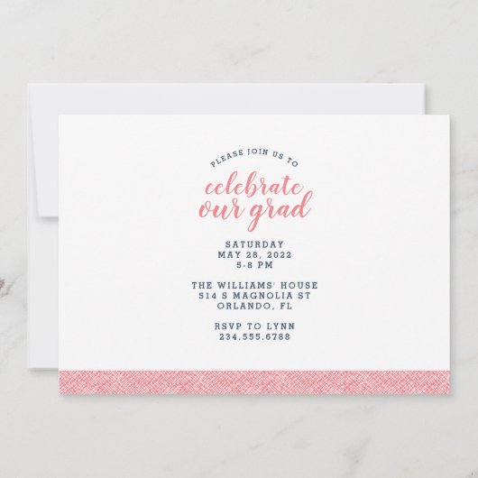 Dan en nu 2 Uitnodiging van de Partij van de Fotog (Achterkant)