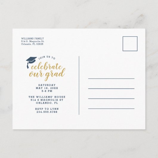 Dan en nu 2 Uitnodiging van de Partij van de Fotog (Achterkant)