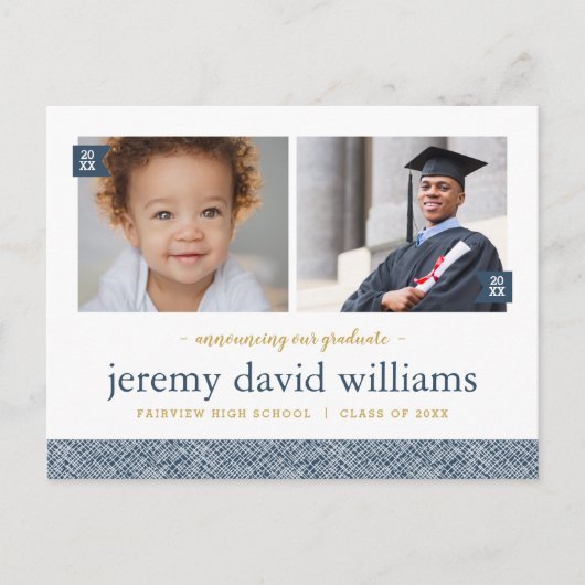 Dan en nu 2 Uitnodiging van de Partij van de Fotog (Voorkant)