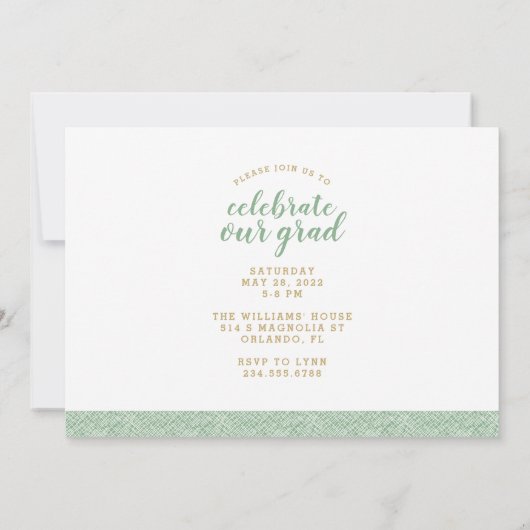 Dan en nu 2 Uitnodiging van de Partij van de Fotog (Achterkant)