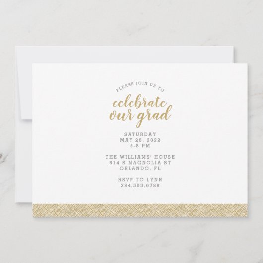 Dan en nu 2 Uitnodiging van de Partij van de Fotog (Achterkant)