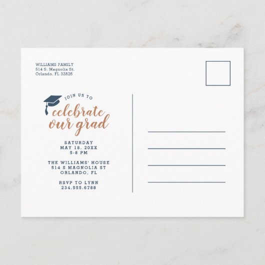 Dan en nu 2 Uitnodiging van de Partij van de Fotog (Achterkant)