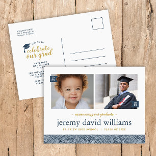 Dan en nu 2 Uitnodiging van de Partij van de Fotog