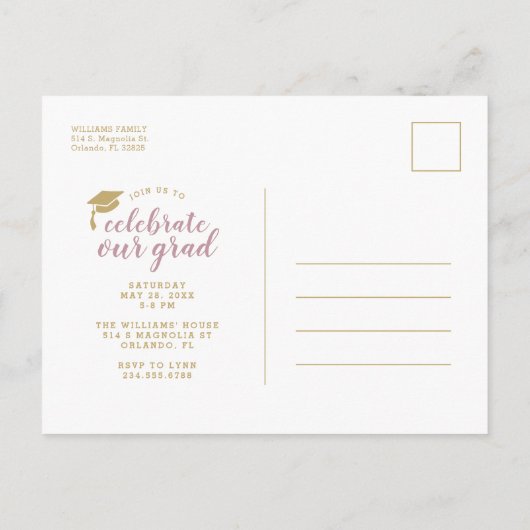 Dan en nu 2 Uitnodiging van de Partij van de Fotog (Achterkant)