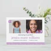 Dan en nu 2 Uitnodiging van de Partij van de Fotog (Staand voorkant)