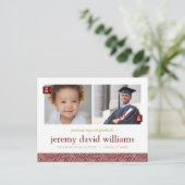 Dan en nu 2 Uitnodiging van de Partij van de Fotog (Staand voorkant)