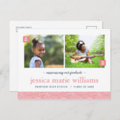 Dan en nu 2 Uitnodiging van de Partij van de Fotog (Voorkant / Achterkant)