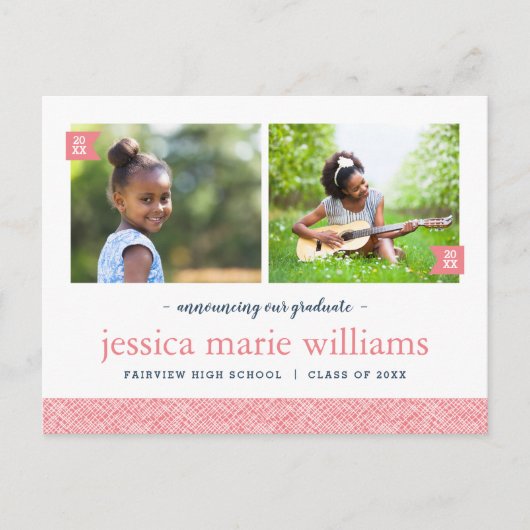 Dan en nu 2 Uitnodiging van de Partij van de Fotog (Voorkant)