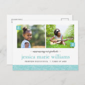 Dan en nu 2 Uitnodiging van de Partij van de Fotog (Voorkant / Achterkant)