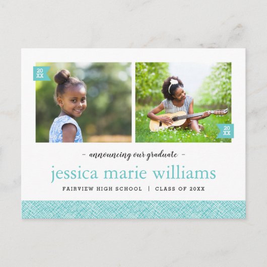 Dan en nu 2 Uitnodiging van de Partij van de Fotog (Voorkant)