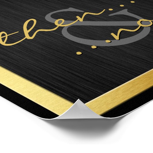 Dan en nu 50ste Jubileum 2016 Poster (Hoek)