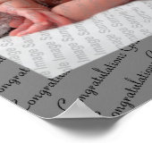 Dan en nu Afstuderen afdrukken Poster (Hoek)