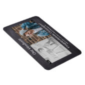 Dan en nu Afstuderen het Afstuderen van de Foto Magneet (Rechterzijde)