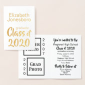 Dan en nu de Foto van de Aankondiging van het Afst (Display)