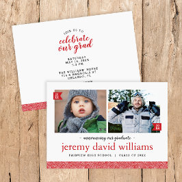 Dan en nu de Uitnodiging van het Afstuderen van de