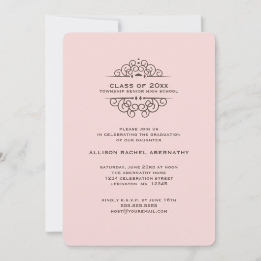 Dan en nu fotograaf. | Roze Kaart (Achterkant)