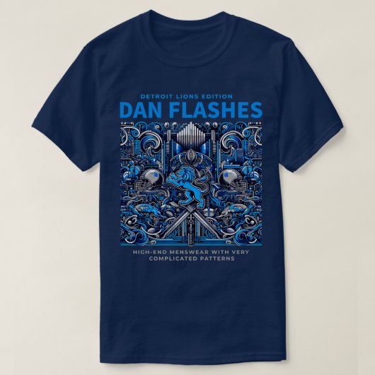 Dan Flashes Lions editie 2 T-shirt (Design voorkant)