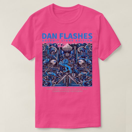 Dan Flashes Lions Edition T-shirt (Design voorkant)
