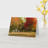 Dan Fogelberg-herdenking in herfstkaart Kaart (Gele Bloem)