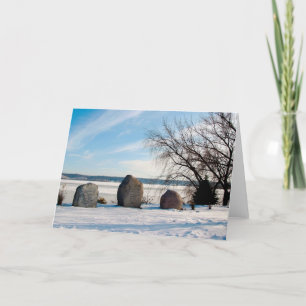 Dan Fogelberg-herdenking in Winter Card Kaart