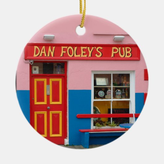 Dan Foley's Pub, Iers Ornament (Voorkant)