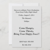 Dan...., groep van ... Uitnodiging (Achterkant)