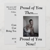 Dan...., groep van ... Uitnodiging (Voorkant / Achterkant)