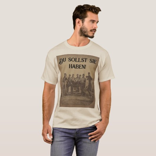 Dan heb je het! t-shirt (Voorkant volledig)