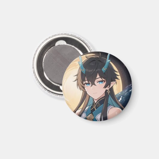 Dan Heng from HSR Magneet (Voorkant / Achterkant)