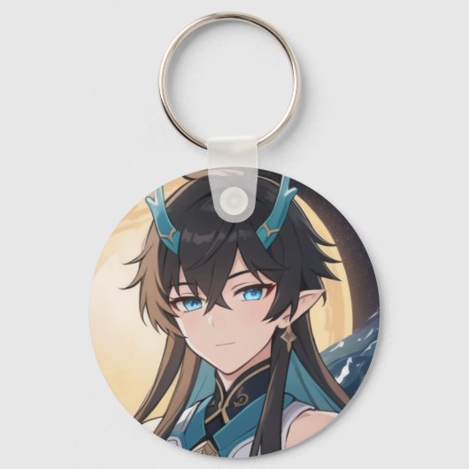 Dan Heng from HSR Sleutelhanger (Achterkant)