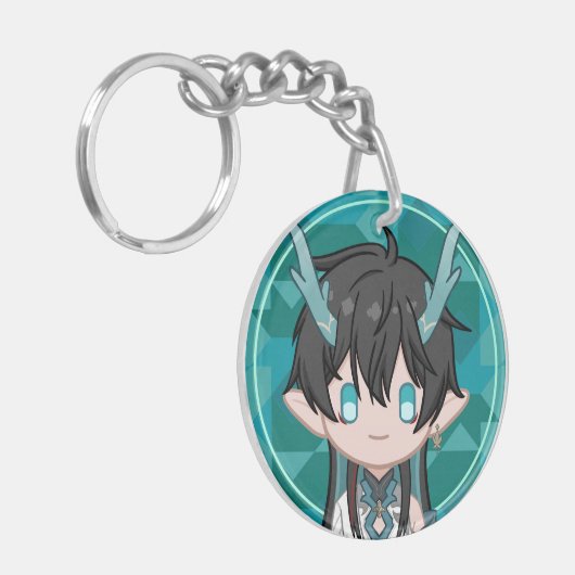 Dan Heng IL Sleutelhanger (Voorkant Links)