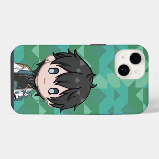 Dan Heng iPhone Hoesje (Achterkant horizontaal)