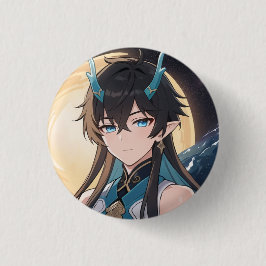 Dan Heng van HSR Ronde Button 3,2 Cm