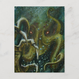 Dan Henk Cthulhu Briefkaart